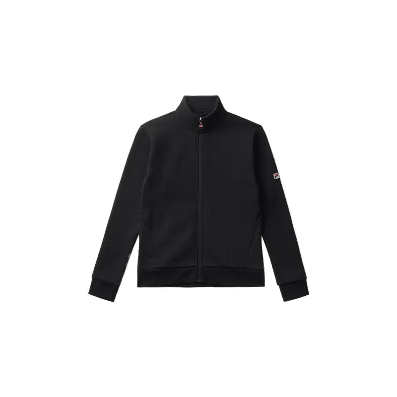 FILA Jackets Women's Black Stand Collar Moderate Other