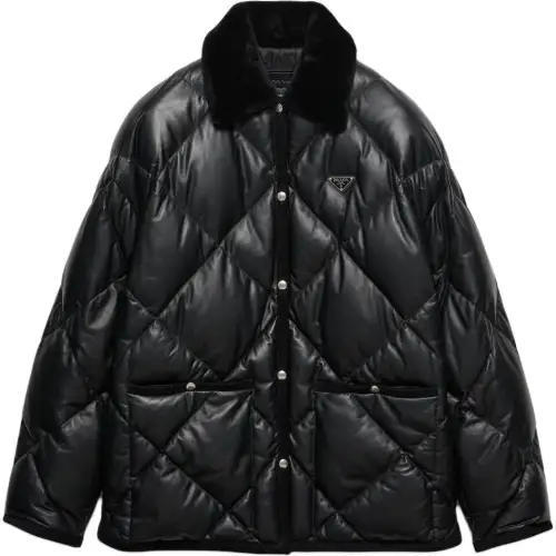 PRADA Quilted Leather Jacket