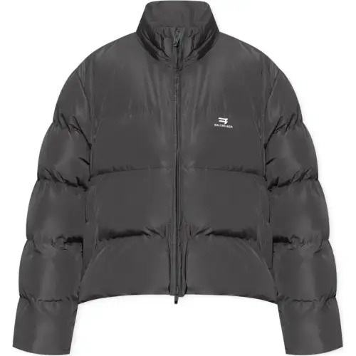 Balenciaga Sports Icon Oversized Puffer Jacket 'Grey'