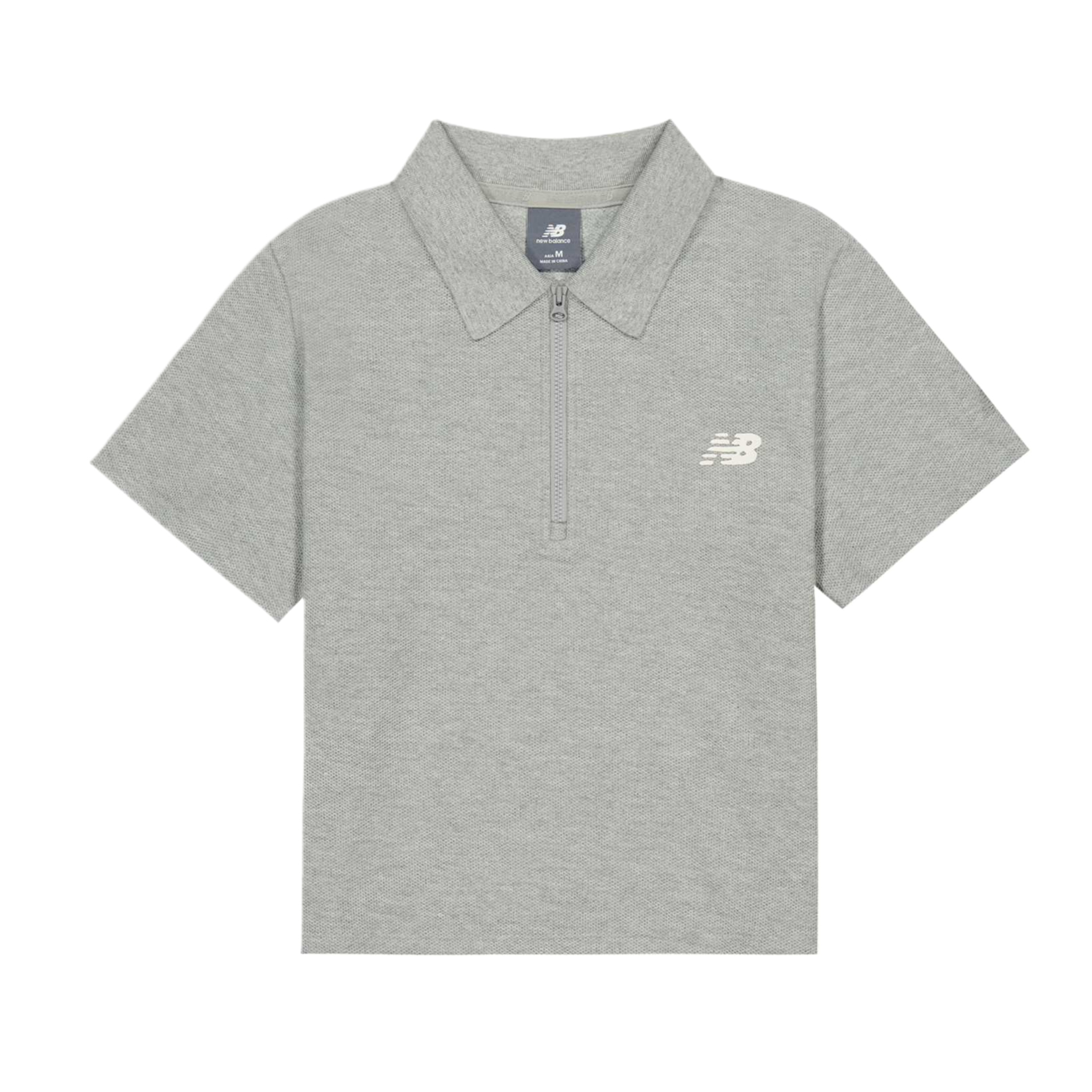 Женская футболка-поло New Balance Polo (серая)