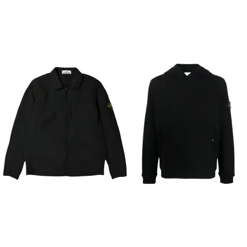 STONE ISLAND Casual Sportswear Unisex Black