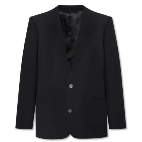 Balenciaga SS22 Business Suit Coat Women's Black