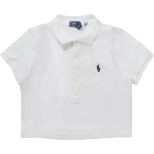 Polo Ralph Lauren Short white polo, with short sleeve