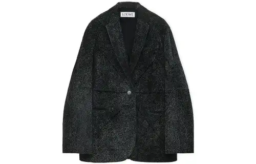 LOEWE Jackets Women's Carbon Lapel Moderate Other