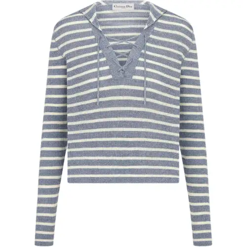 DIOR Dioriviera FW25 Knitwear Women's Blue