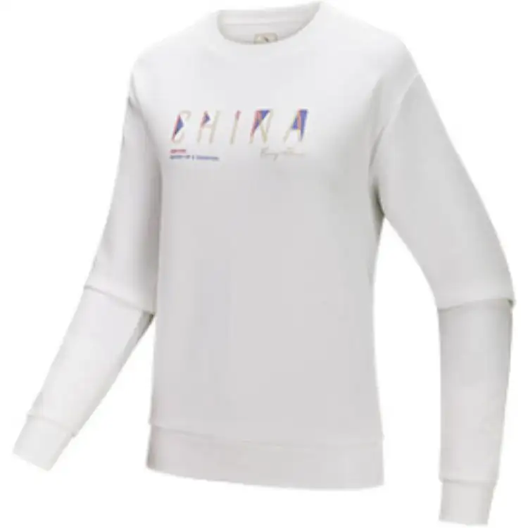 Anta Variety Training Collection Sweatshirt Women's Snowflake White