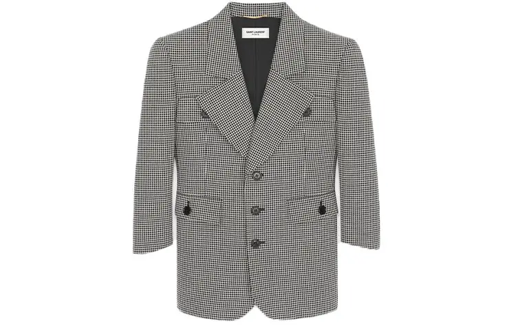 SAINT LAURENT Business Suit Coat Women's Light Umber
