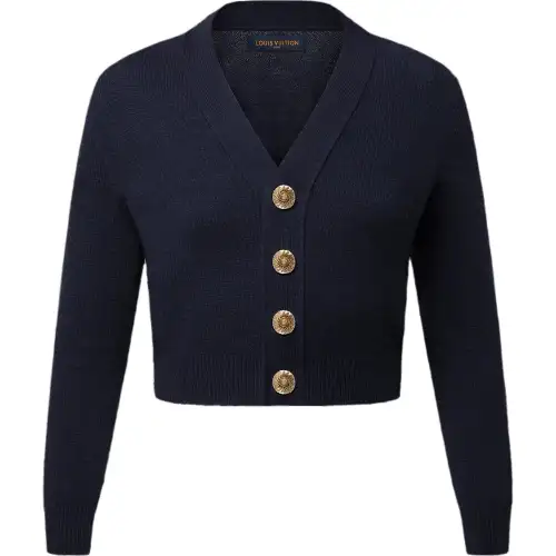 Lv Jewel Button Cardigan