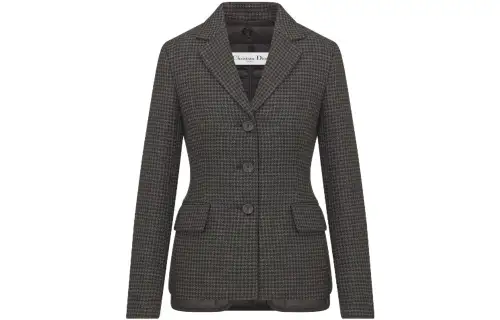 DIOR Business Suits Women's Dark Gray Suit Collar Moderate Other