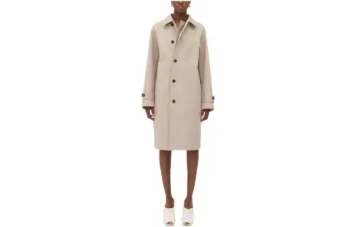 Bottega Veneta Coats Women's Cookies Yellow Lapel