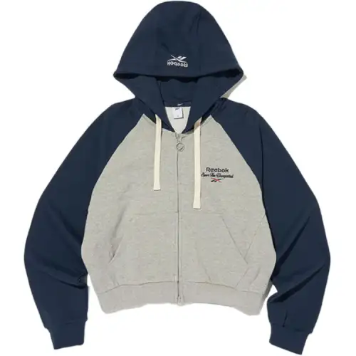 Reebok Sweatshirts Women's Gray Hooded Moderate Other