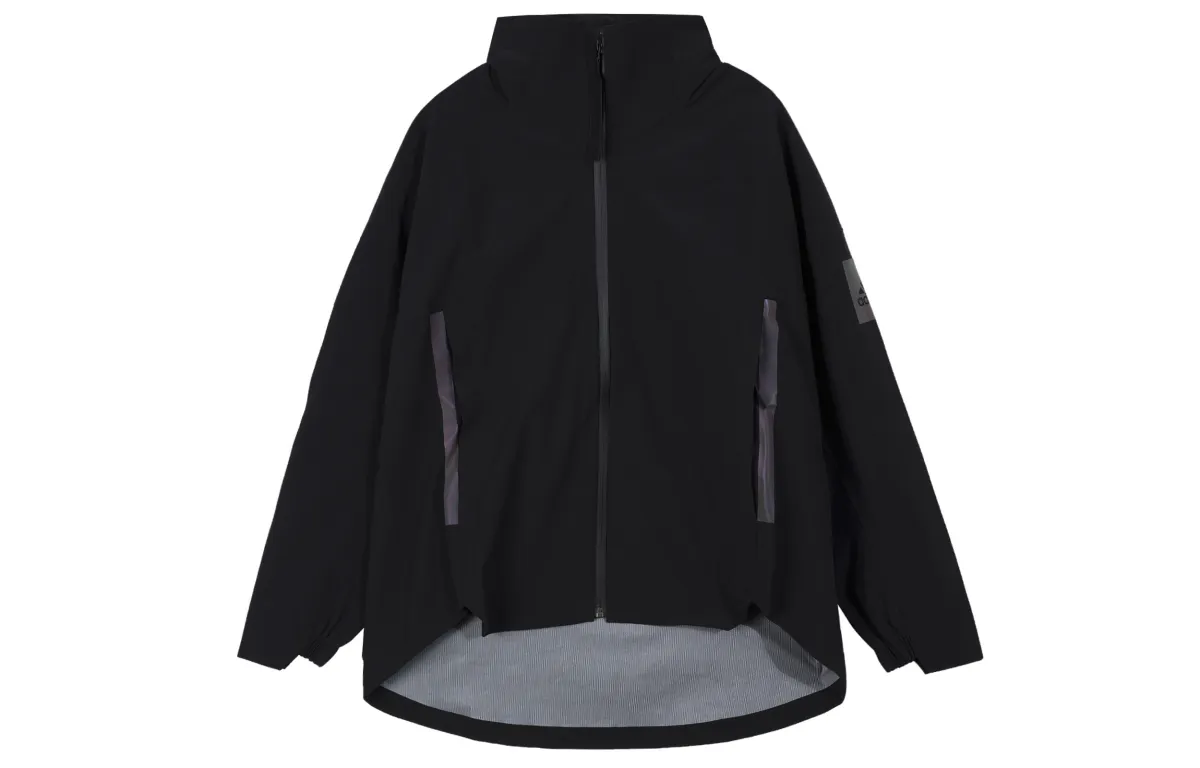 Adidas Jackets Women's Black Hooded Moderate Other