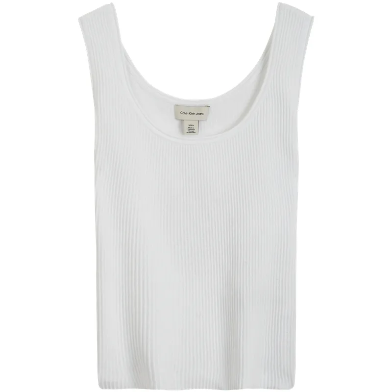 CALVIN KLEIN SS25 Knitwear Women's Moon White