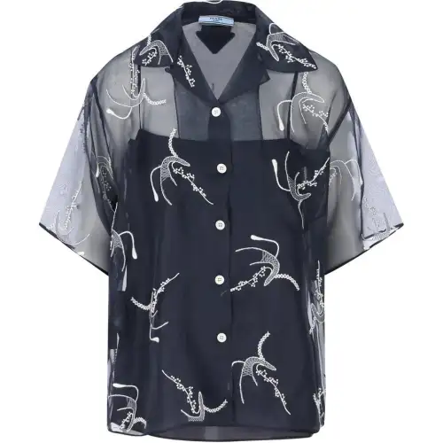 PRADA Shirts Women's Black Moderate