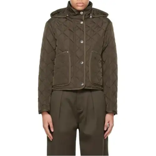 Burberry Jackets & Coats Women's Army Green