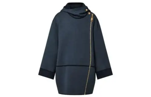 LOUIS VUITTON Coat Women's Dark Blue