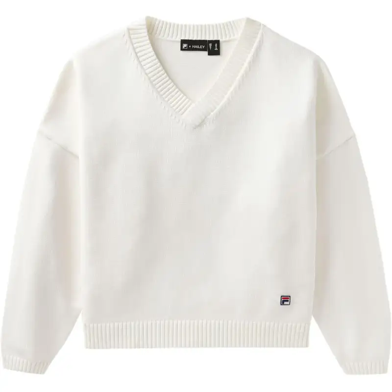 FILA x Hailey Knitwear Women's White