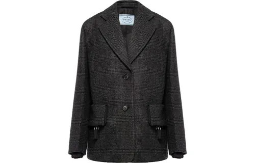 PRADA FW21 Business Suit Coat Women's Gray