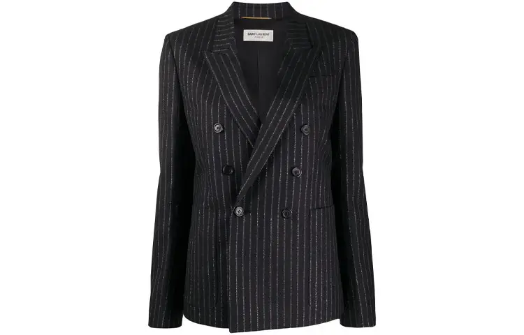 SAINT LAURENT Business Suit Coat Women's Black