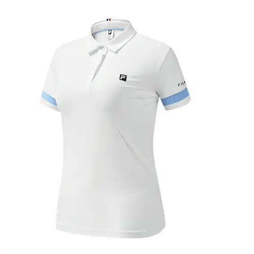 FILA Golf Polo Shirt Women's Jade White WT