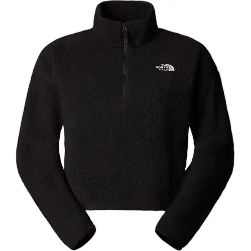 THE NORTH FACE Glacier Fleece Cropped Zip-Up Sweatshirt