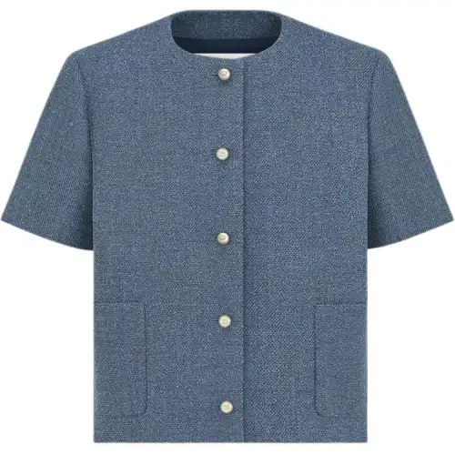 DIOR Jackets & Coats Women's Dark Blue