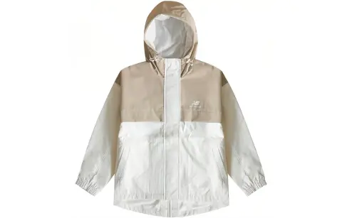 New Balance Jackets Women's White Hooded Moderate Other