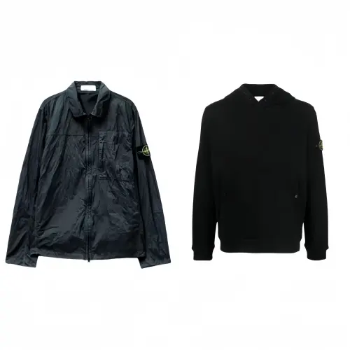 STONE ISLAND Casual Sportswear Unisex Black