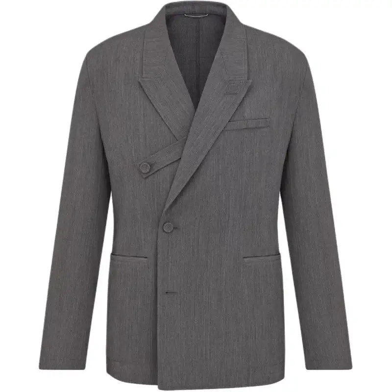 DIOR Jackets & Coats Men's Gray
