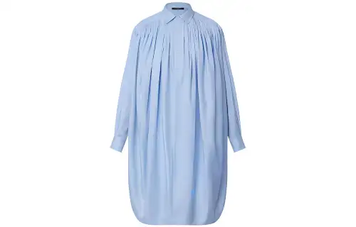 LOUIS VUITTON Coat Women's Sky Blue