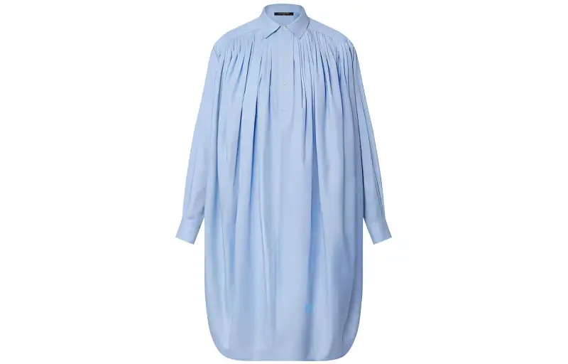 LOUIS VUITTON Coat Women's Sky Blue