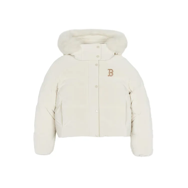 MLB Boston Red Sox Down Jacket Women's Dark Cream