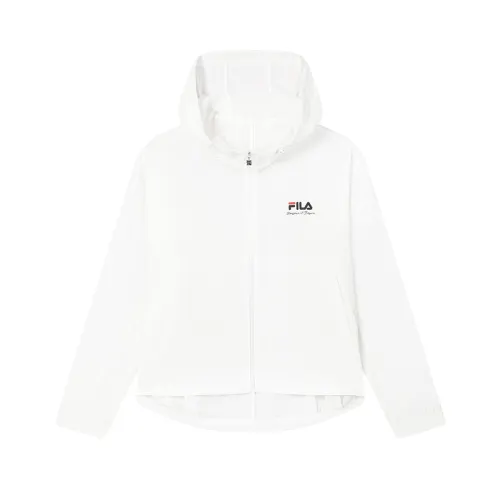 FILA Jackets & Coats Women's Jade White