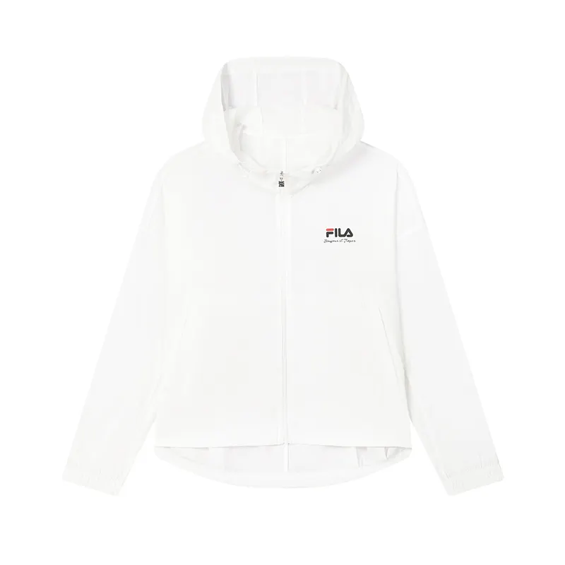 FILA Jackets & Coats Women's Jade White