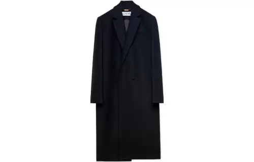 LOEWE Double breasted Tailored Wool Coat