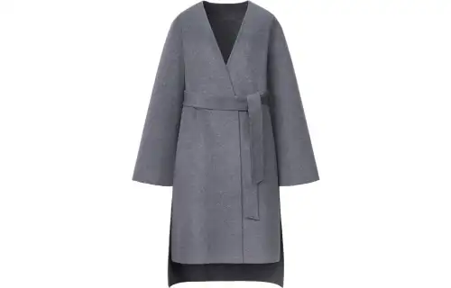 UNIQLO X Clare Waight Keller Coats Women's Sky Gray Moderate Straight Fit