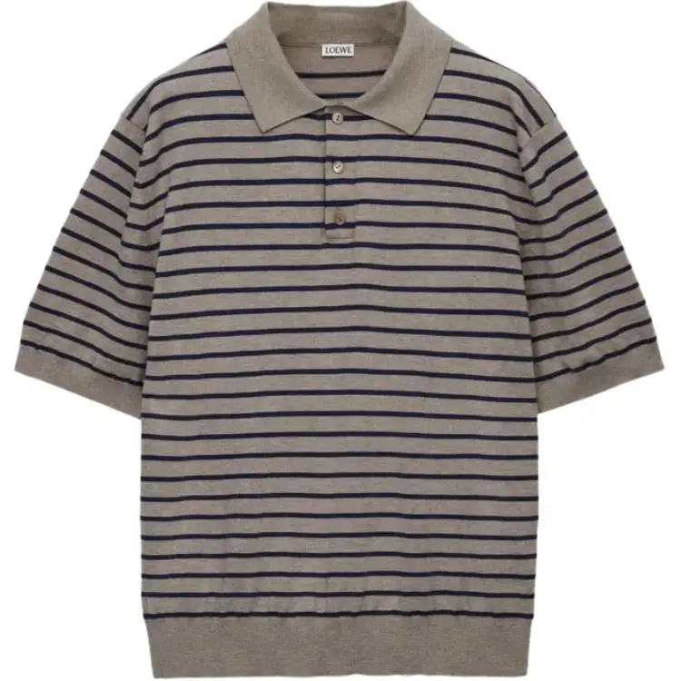LOEWE X Paula's Ibiza Striped Polo Shirt