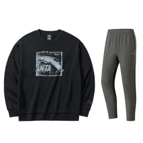 ANTA Casual Sportswear Men's Crew Neck Moderate