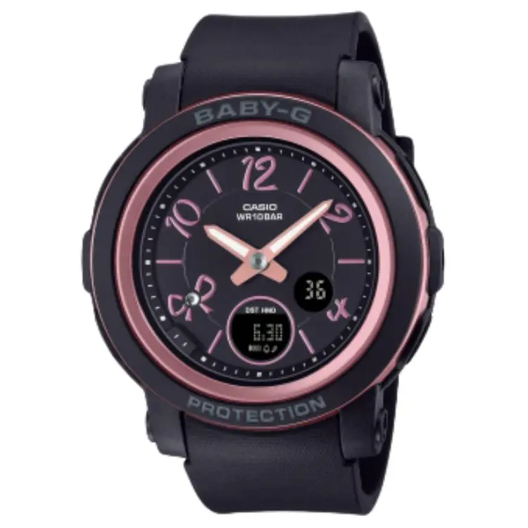 CASIO BGA 290 Collection ['100', 301050]m Waterproof Quartz Movement Resin Strap Watch Women's Watch