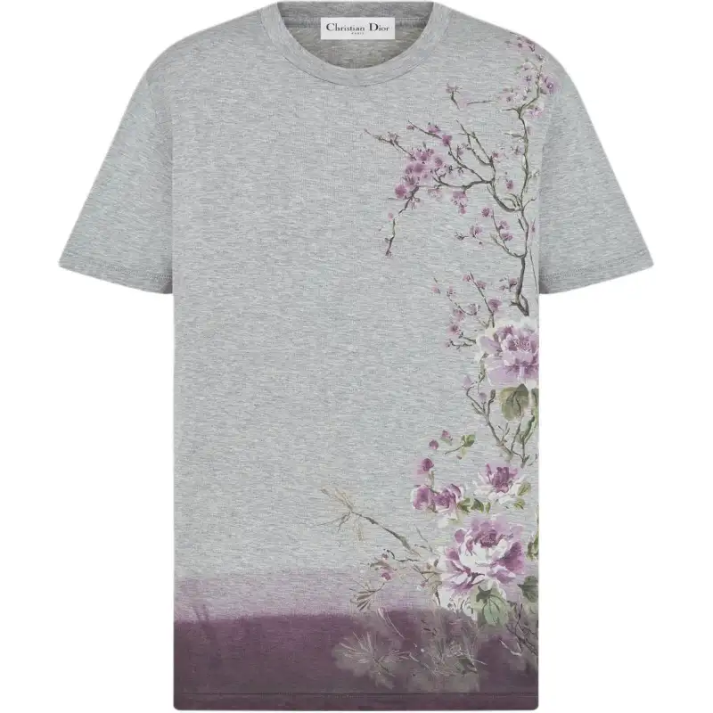 DIOR Regular T Shirt Women's Gray