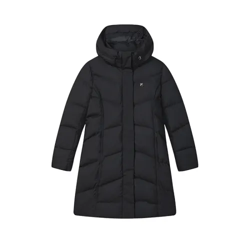 FILA Down Jacket Women's Jet Black