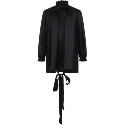 Balenciaga Lace-Up Back Blouse