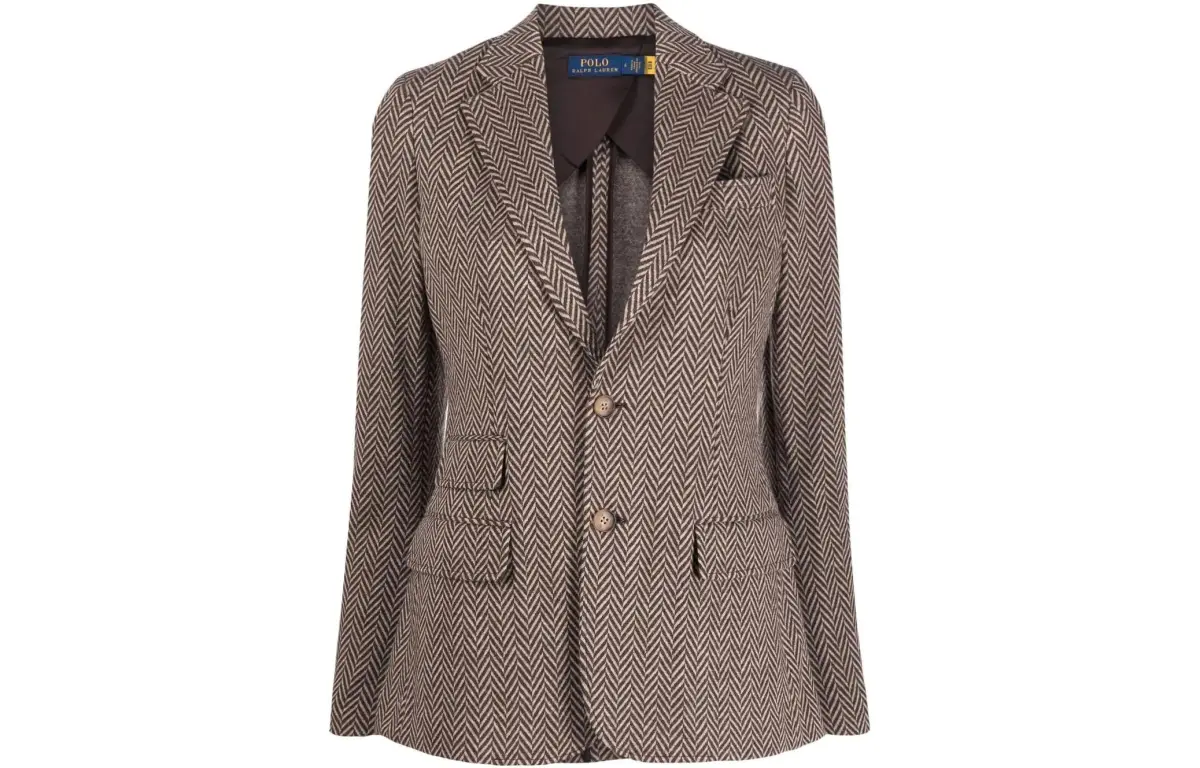 Polo Ralph Lauren FW22 Business Suit Coat Women's Brown