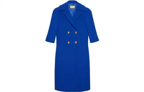 【Previous Season】double-breasted pleated coat