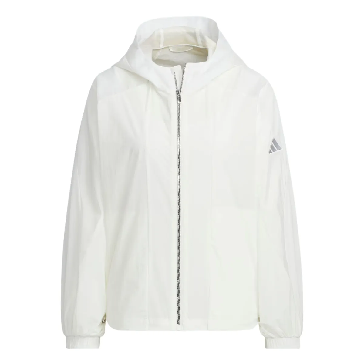 Adidas MODERN TECH WOVEN Jacket Women's Jade White/Metallic Silver