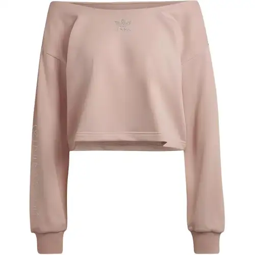 Adidas Originals Sweatshirt Women's Gray Pink