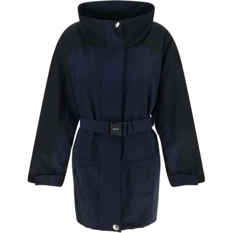PRADA Jackets & Coats Women's Blue