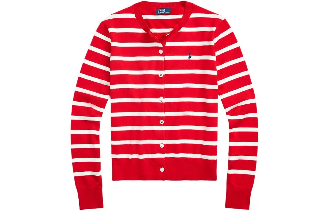 Polo Ralph Lauren SS24 Knitwear Loose Fit Women's Red