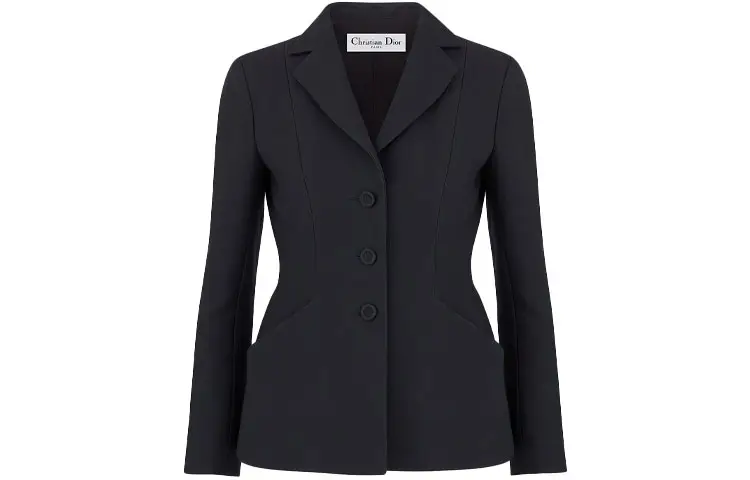 DIOR Business Suit Coat Women's Black