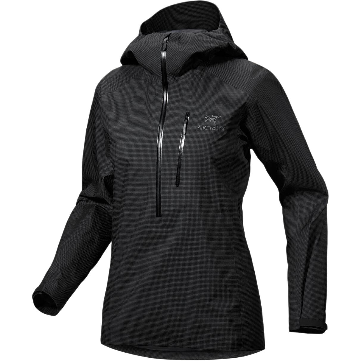 Женская куртка Arcteryx ALPHA LOGO (однотонная)